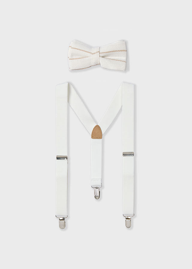 Bowtie & suspender set