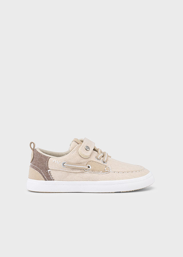Velcro boat shoes