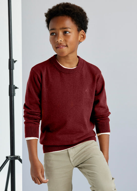 Basic cotton jumper