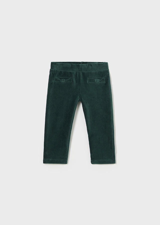 Basic cord knit trousers