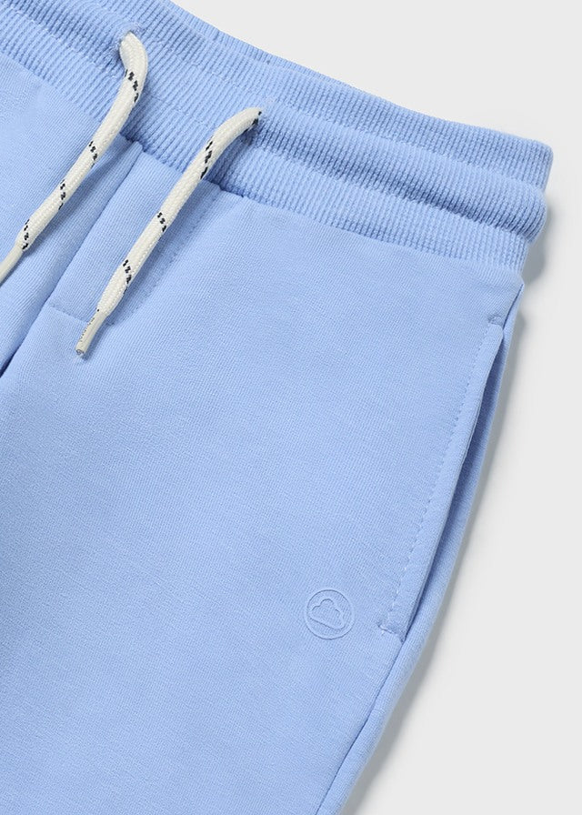 Basic cuffed fleece trousers