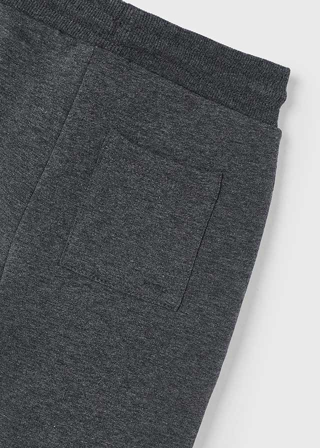 Basic cuffed fleece trousers