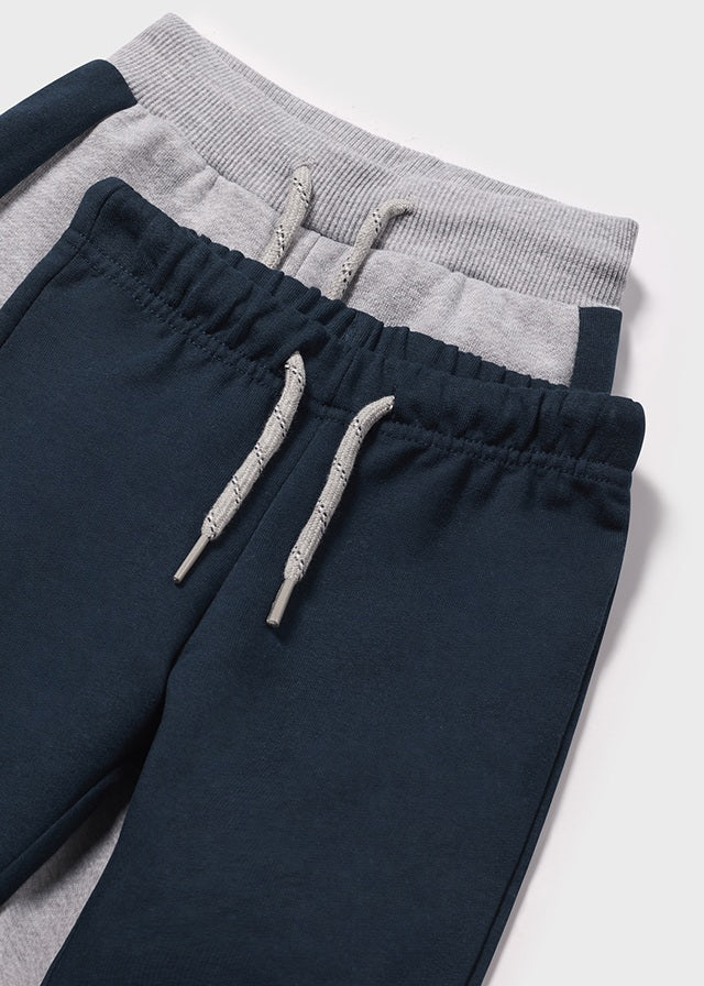 Basic plush 2 pants tracksuit