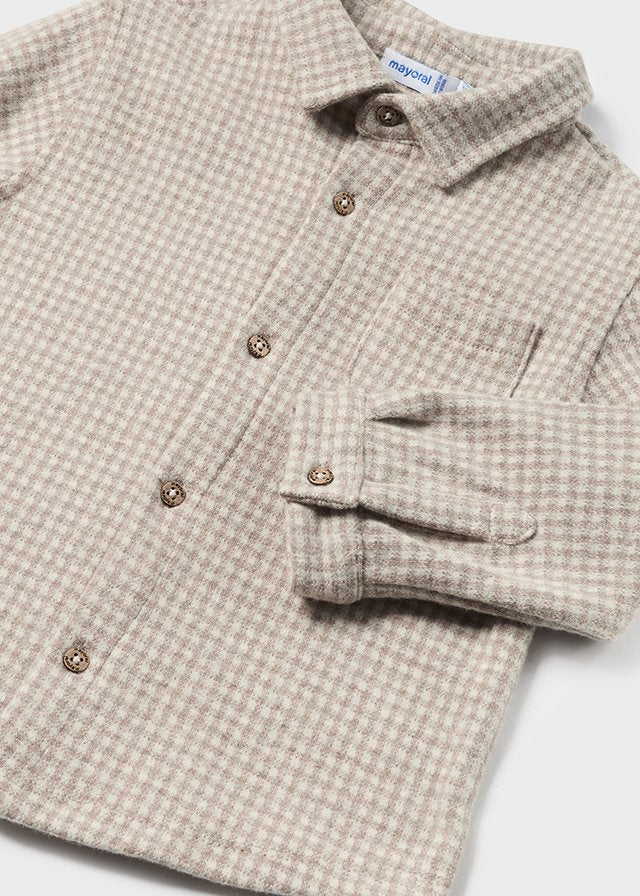 Jacquard overshirt