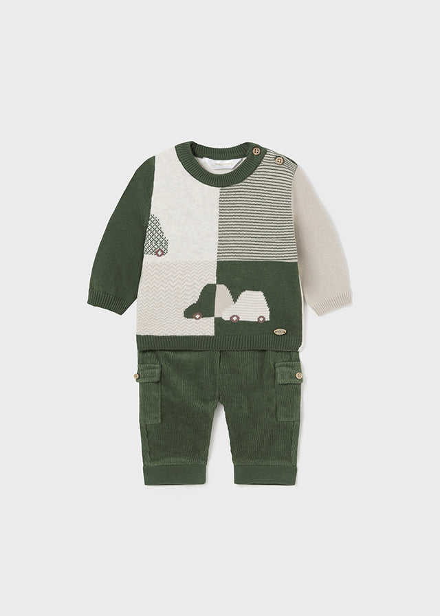 Jersey and long trousers set