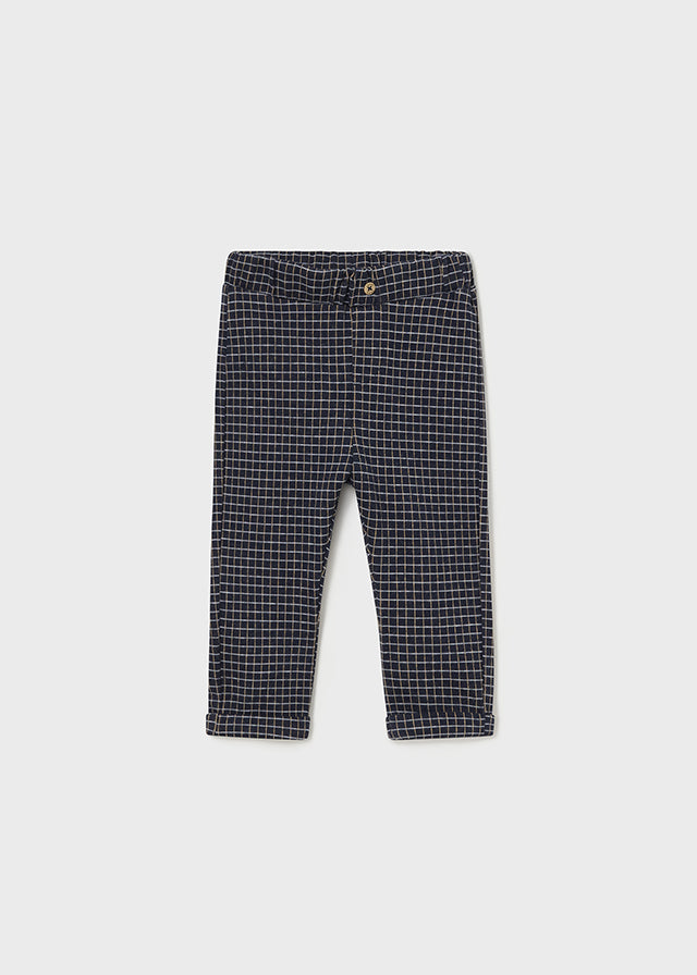 Jacquard knit pants