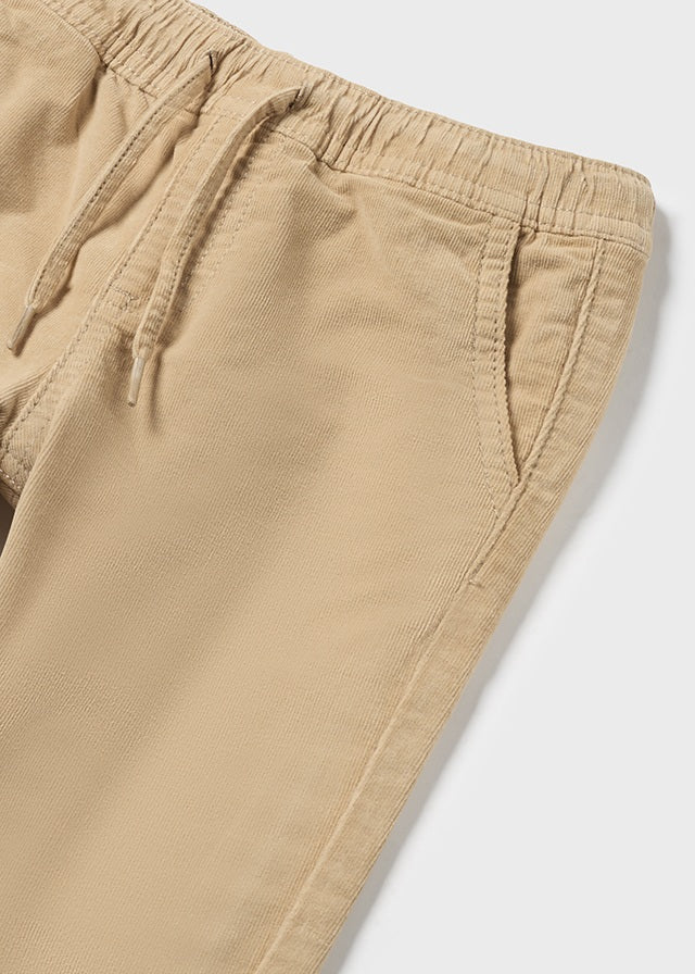 Micro-cord lined trousers