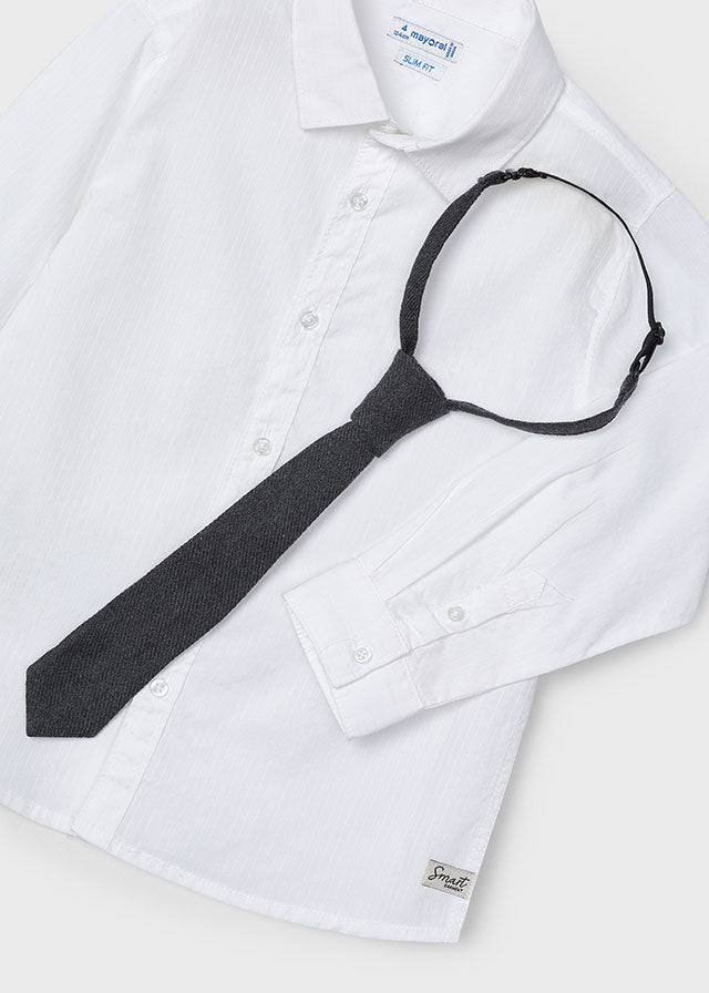 Basic M/L shirt w/ tie