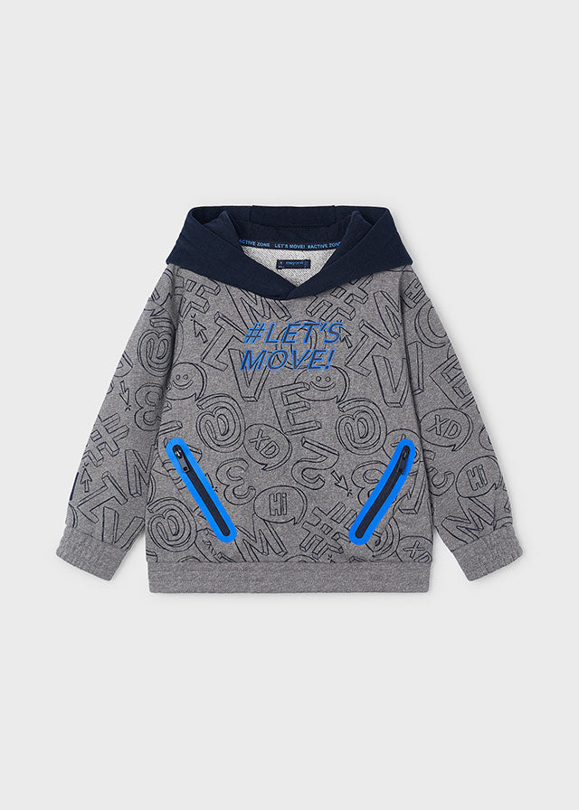 Printed pullover