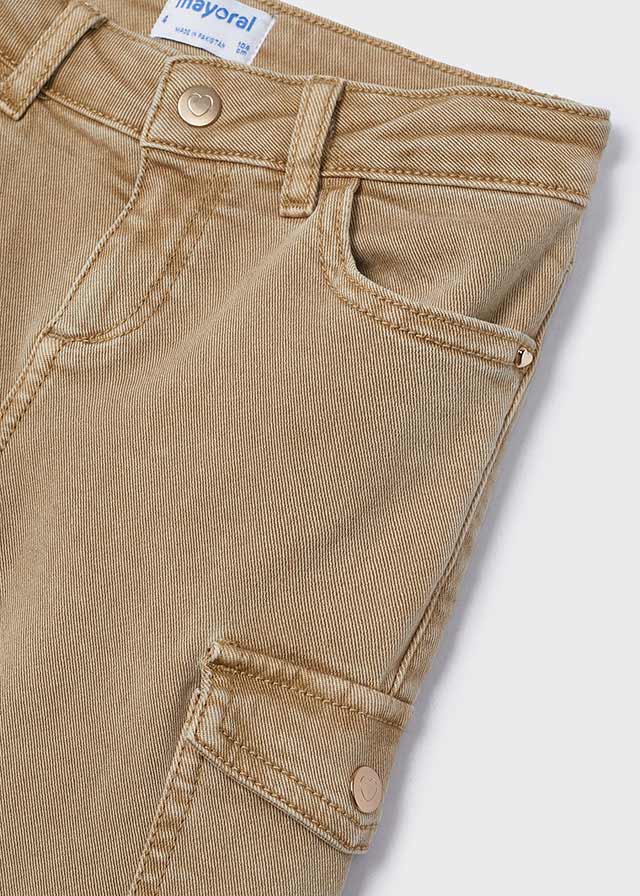 Flared cargo pants