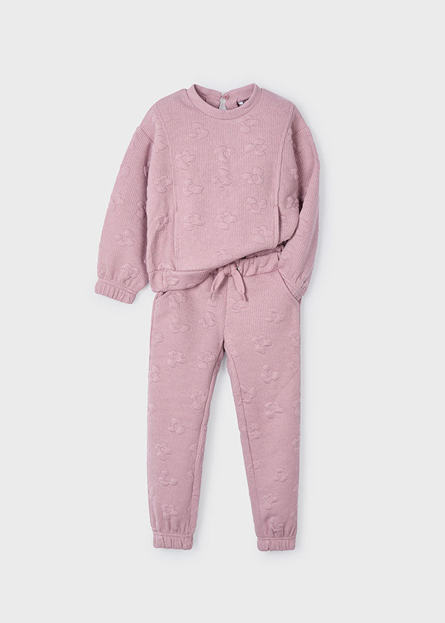 Padded tracksuit flower