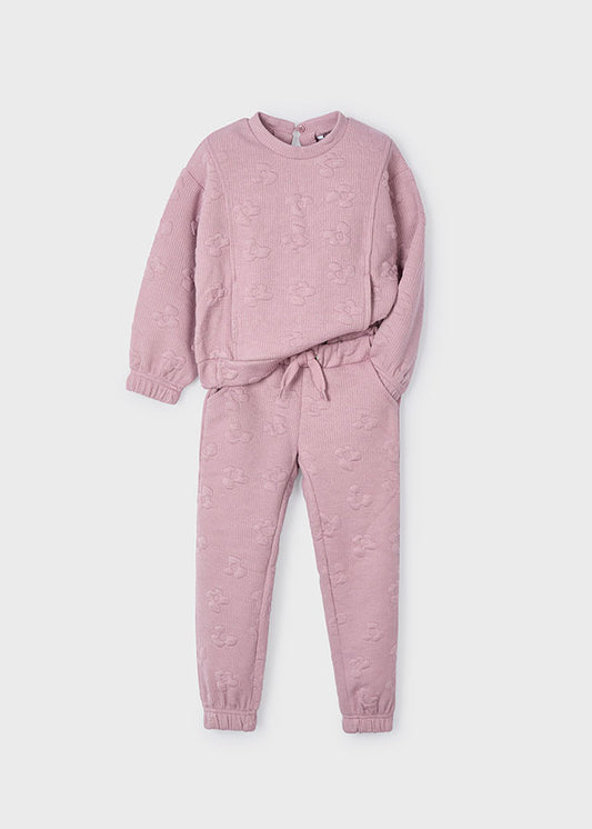 Padded tracksuit flower