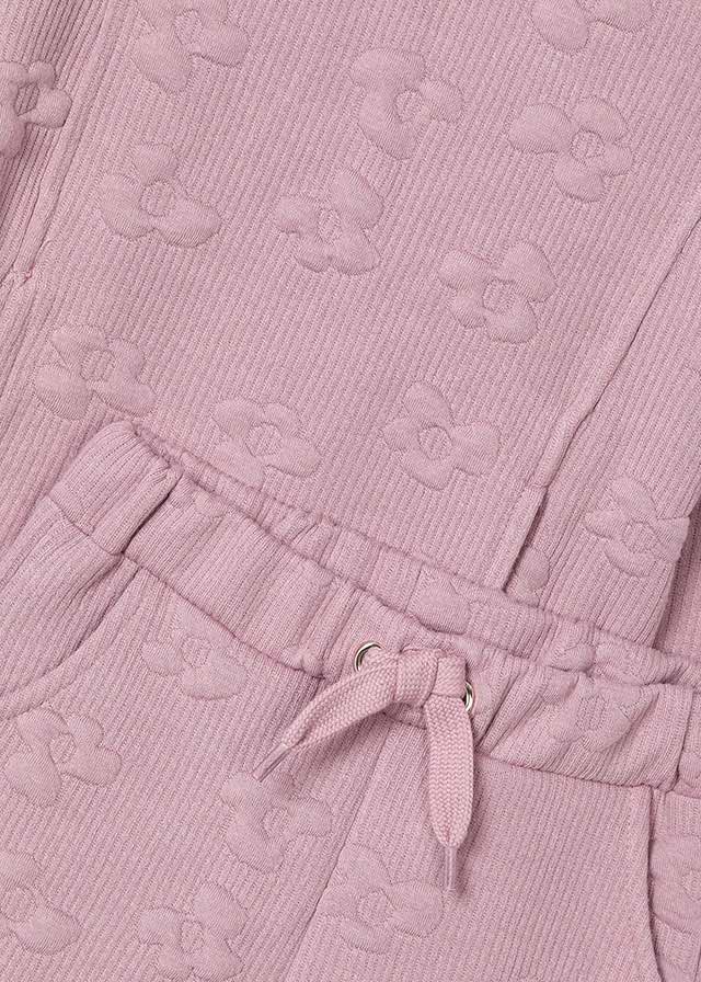 Padded tracksuit flower