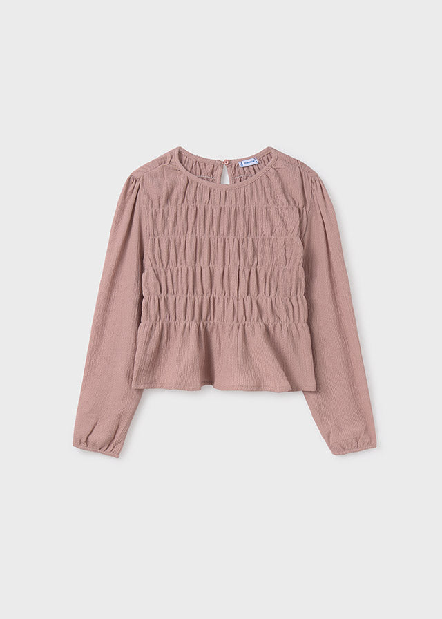 Knit blouse