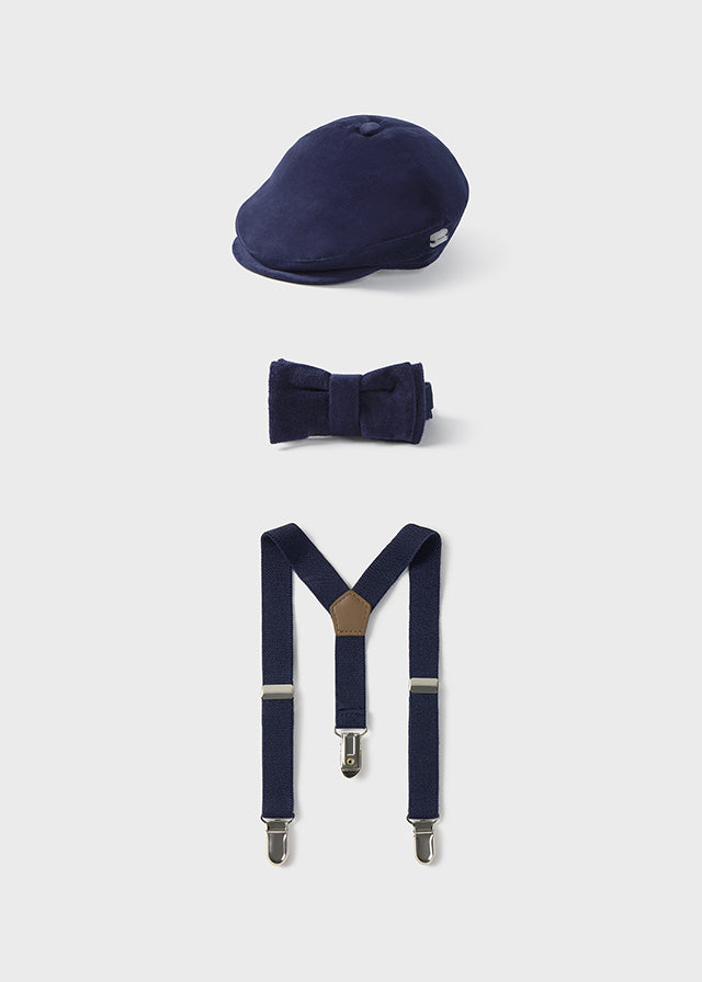 Beret suspenders set