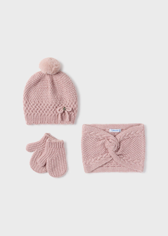 Hat-scarf set