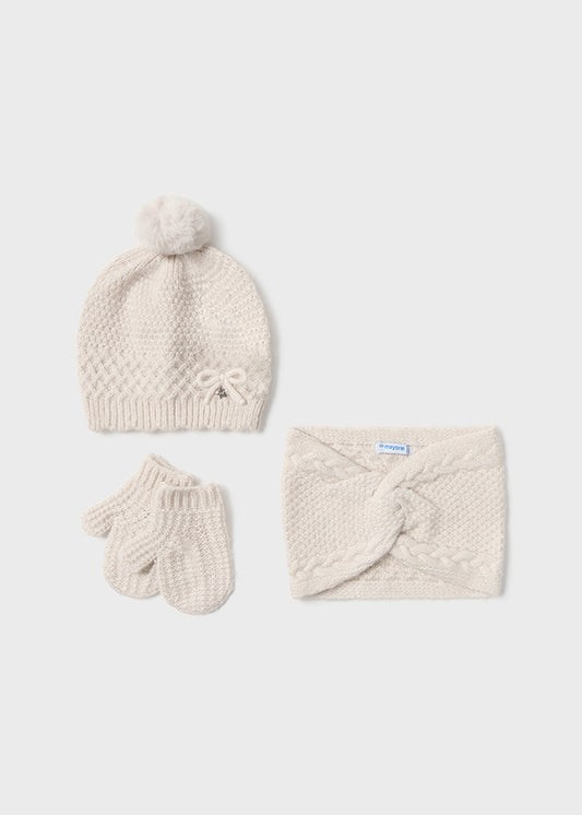 Hat-scarf set