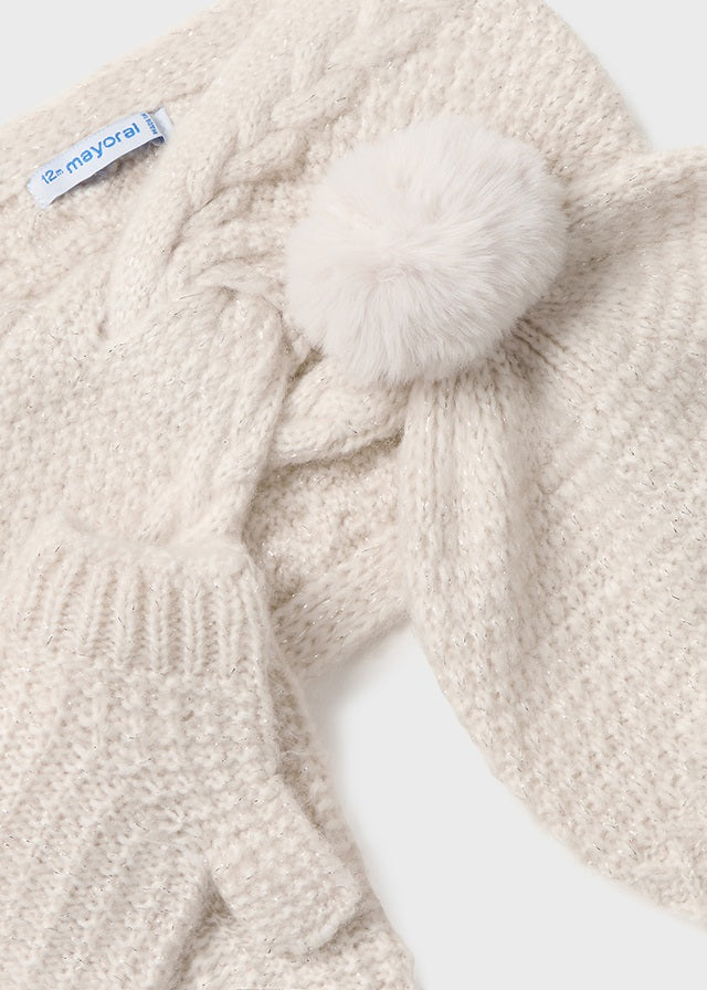 Hat-scarf set