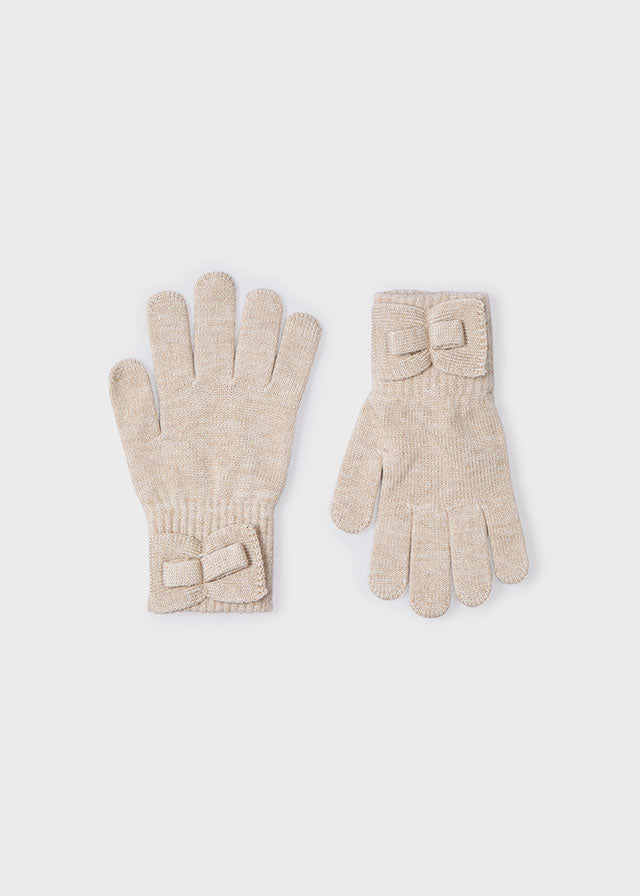 Knit gloves