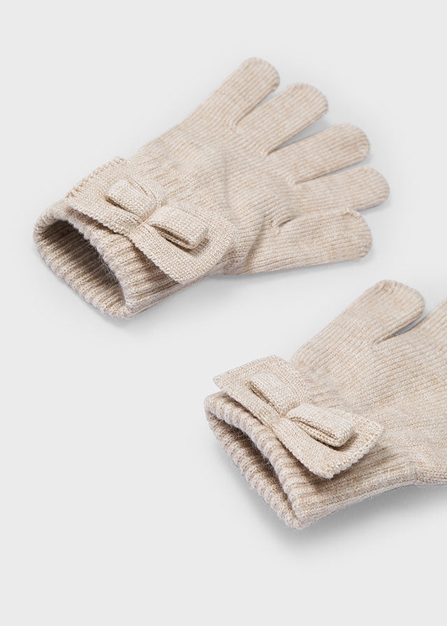 Knit gloves