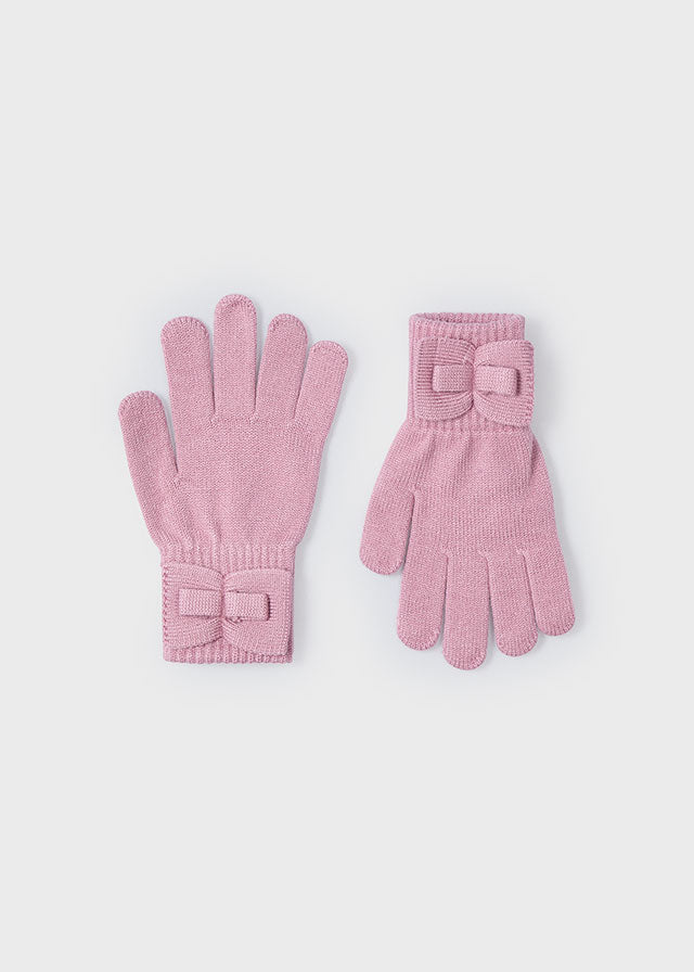 Knit gloves