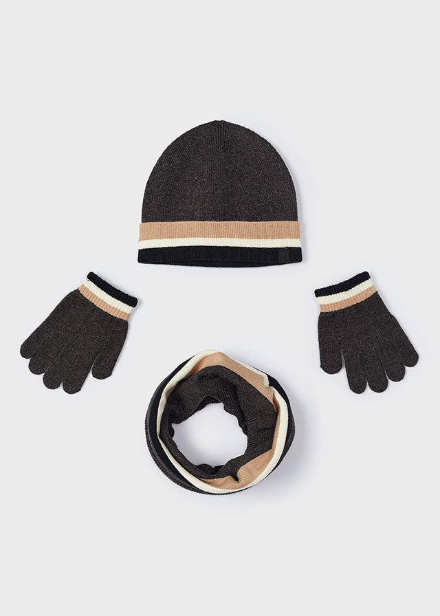 Hat and gloves set