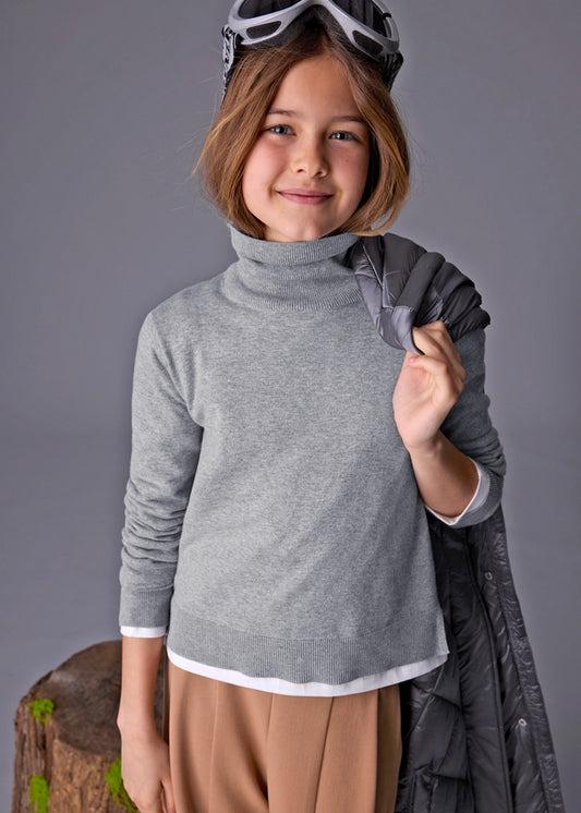 Basic knitting turtleneck