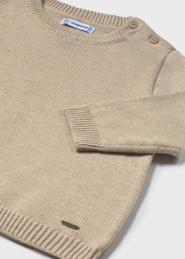 Basic crew neck jumper