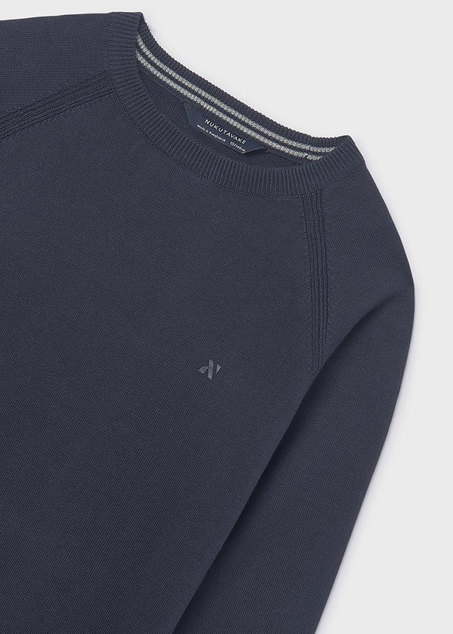 Basic cotton jumper
