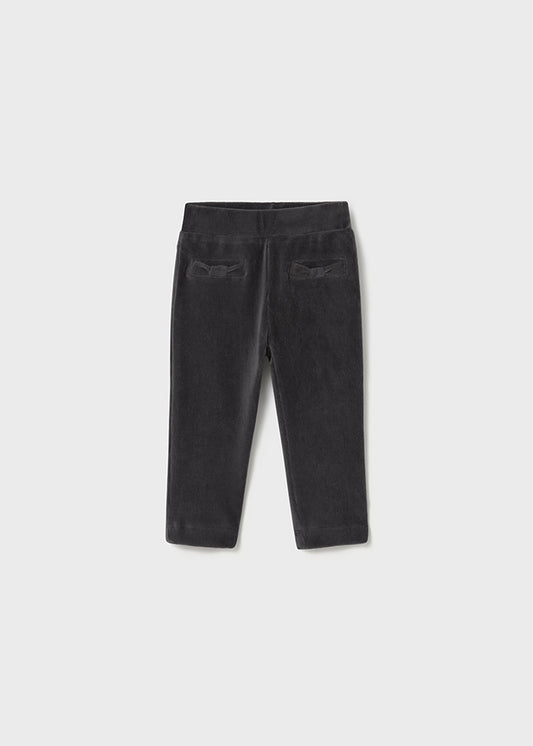 Basic cord knit trousers