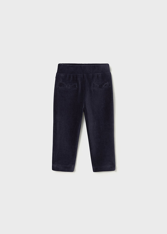 Basic cord knit trousers
