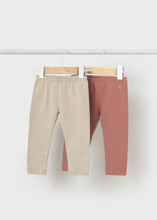 2 basic leggings set