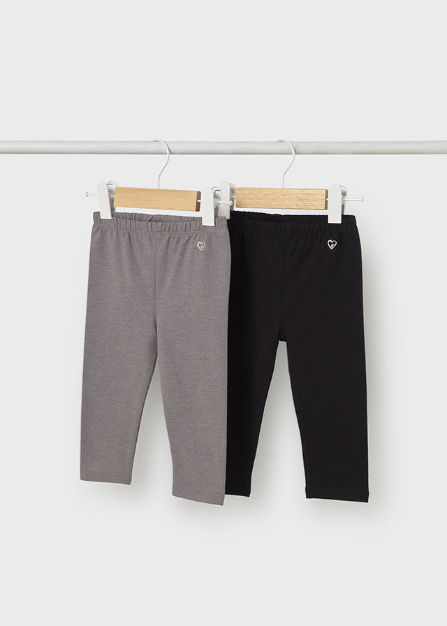 2 basic leggings set