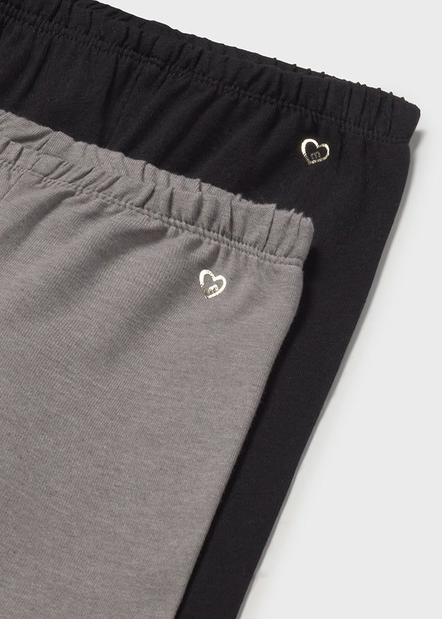 2 basic leggings set