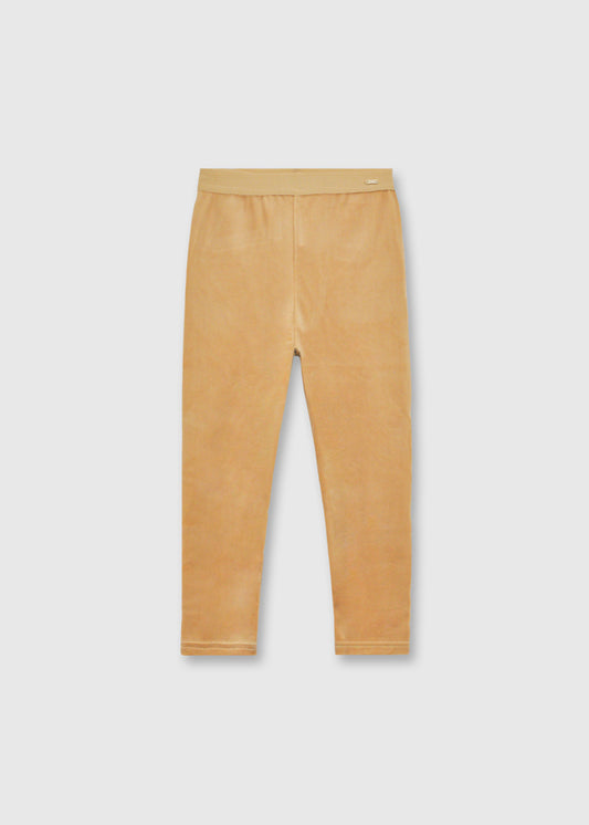 Basic velvet leggings