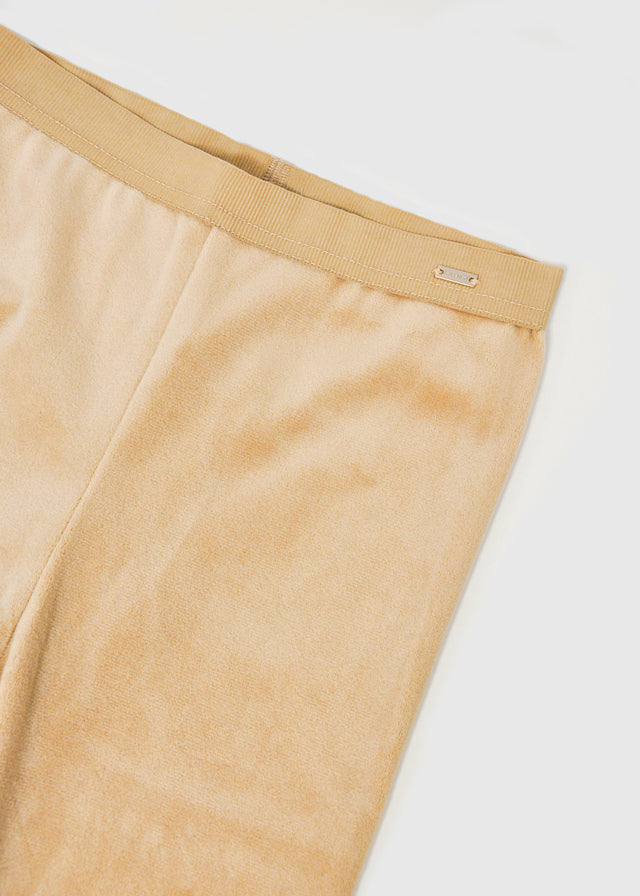 Basic velvet leggings