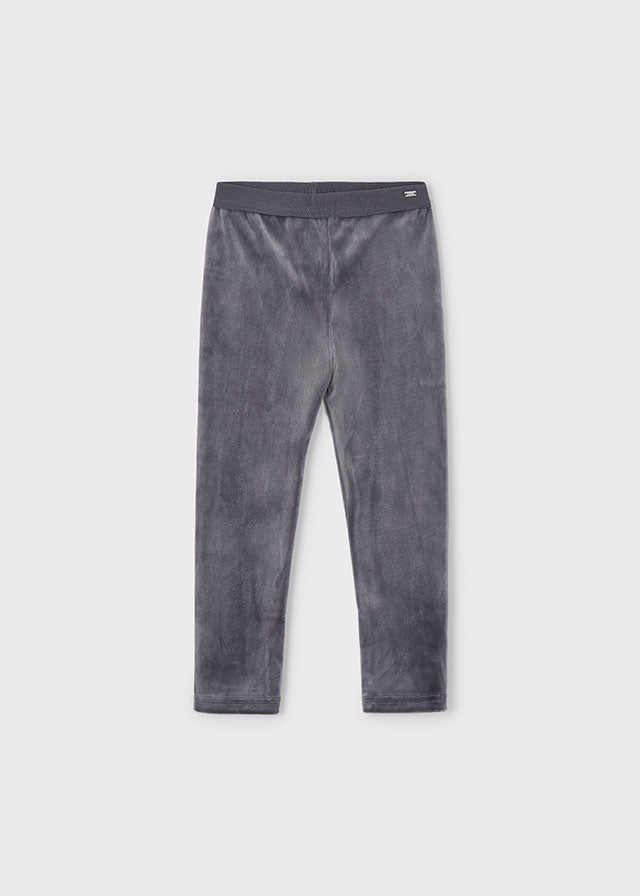 Basic velvet leggings