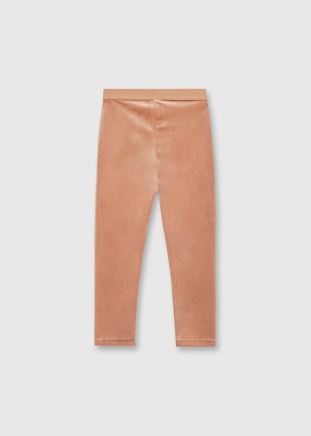 Basic velvet leggings