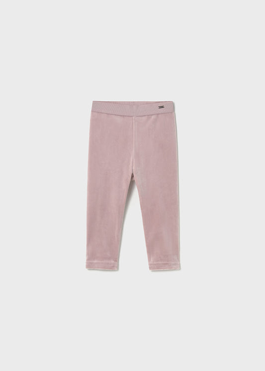 Basic velvet leggings