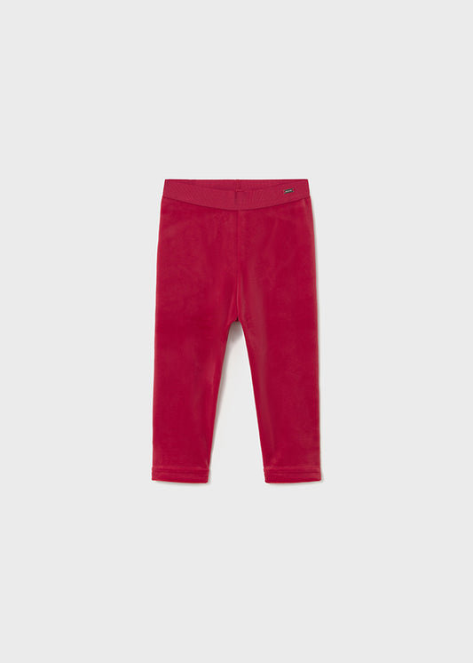 Basic velvet leggings