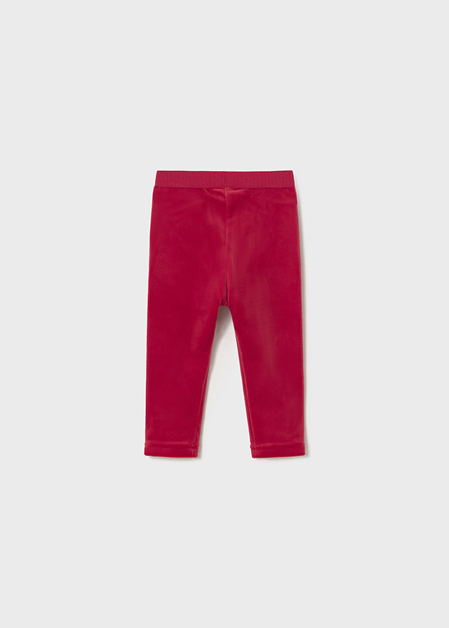 Basic velvet leggings