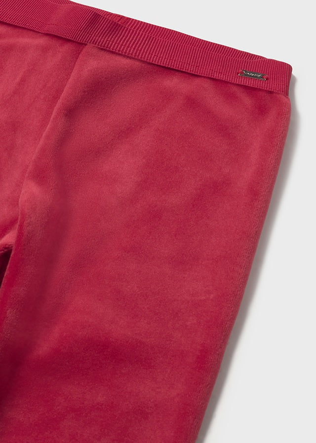 Basic velvet leggings