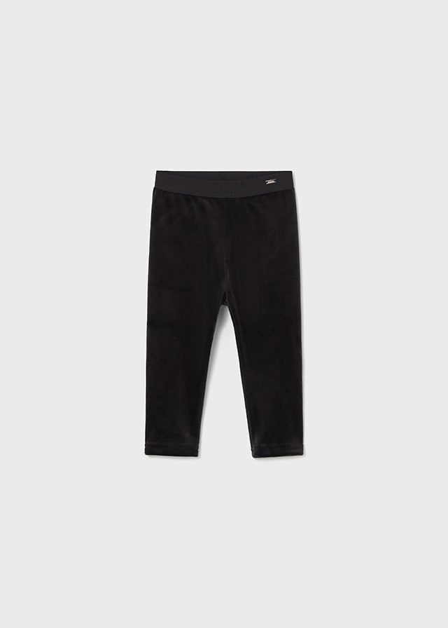Basic velvet leggings