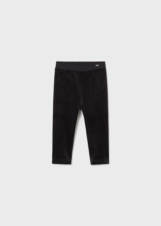 Basic velvet leggings