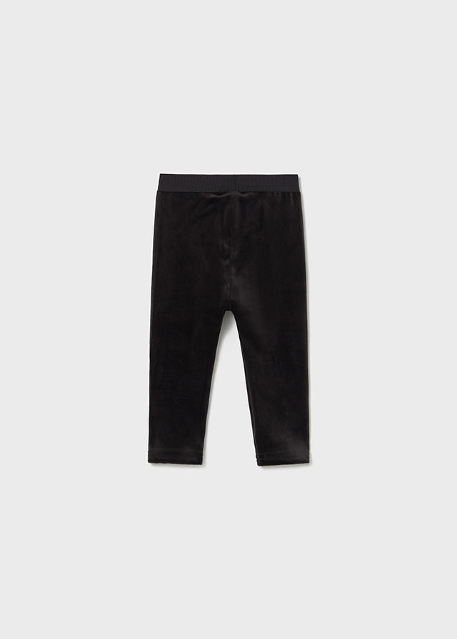 Basic velvet leggings