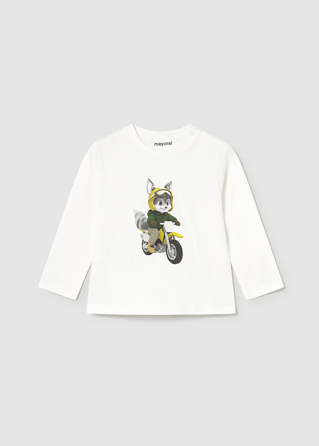 L/s biker t-shirt