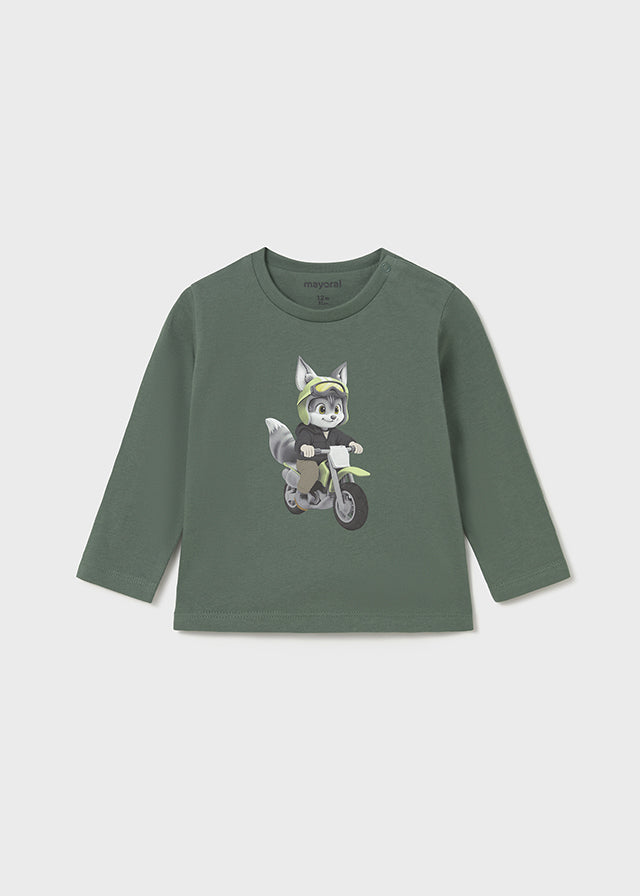 L/s biker t-shirt