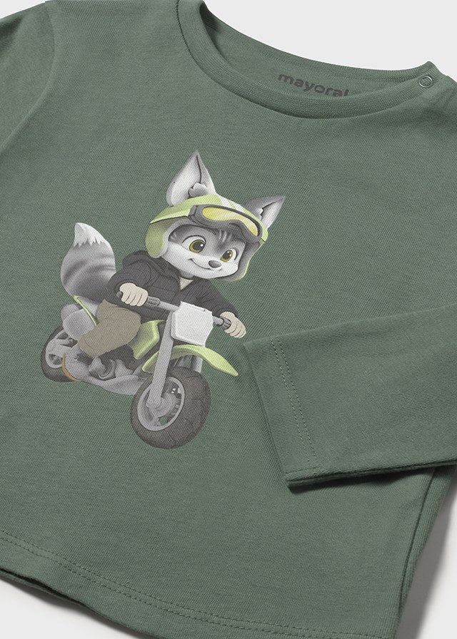 L/s biker t-shirt