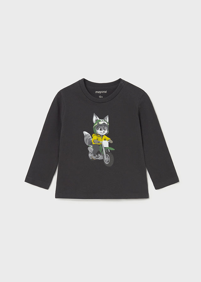 L/s biker t-shirt
