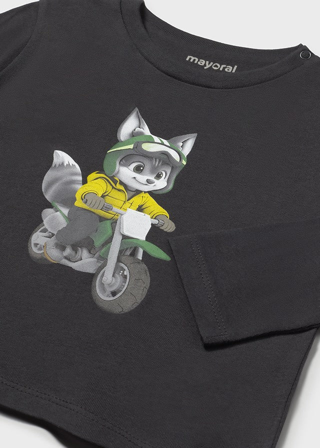 L/s biker t-shirt